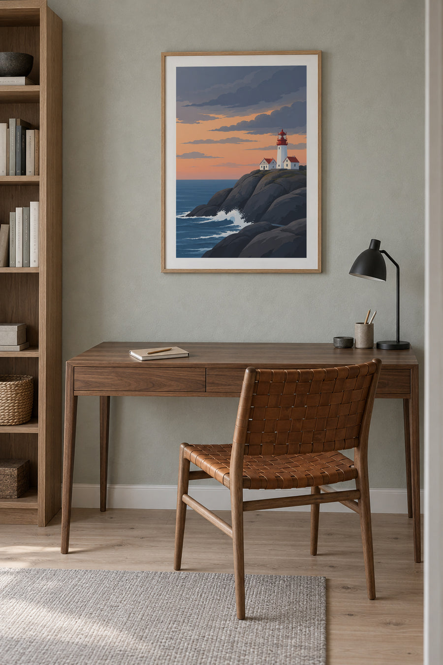 Lindesnes fyr – Kveld ved havet