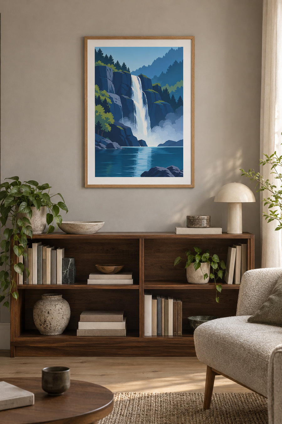 Fossefall – Vannets kraft