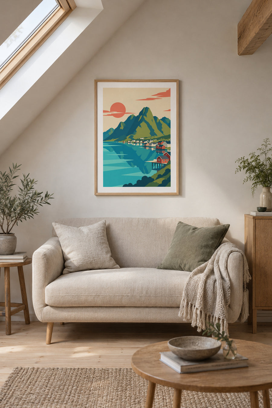 Reine – Rorbuer ved fjorden – Lofoten-serien