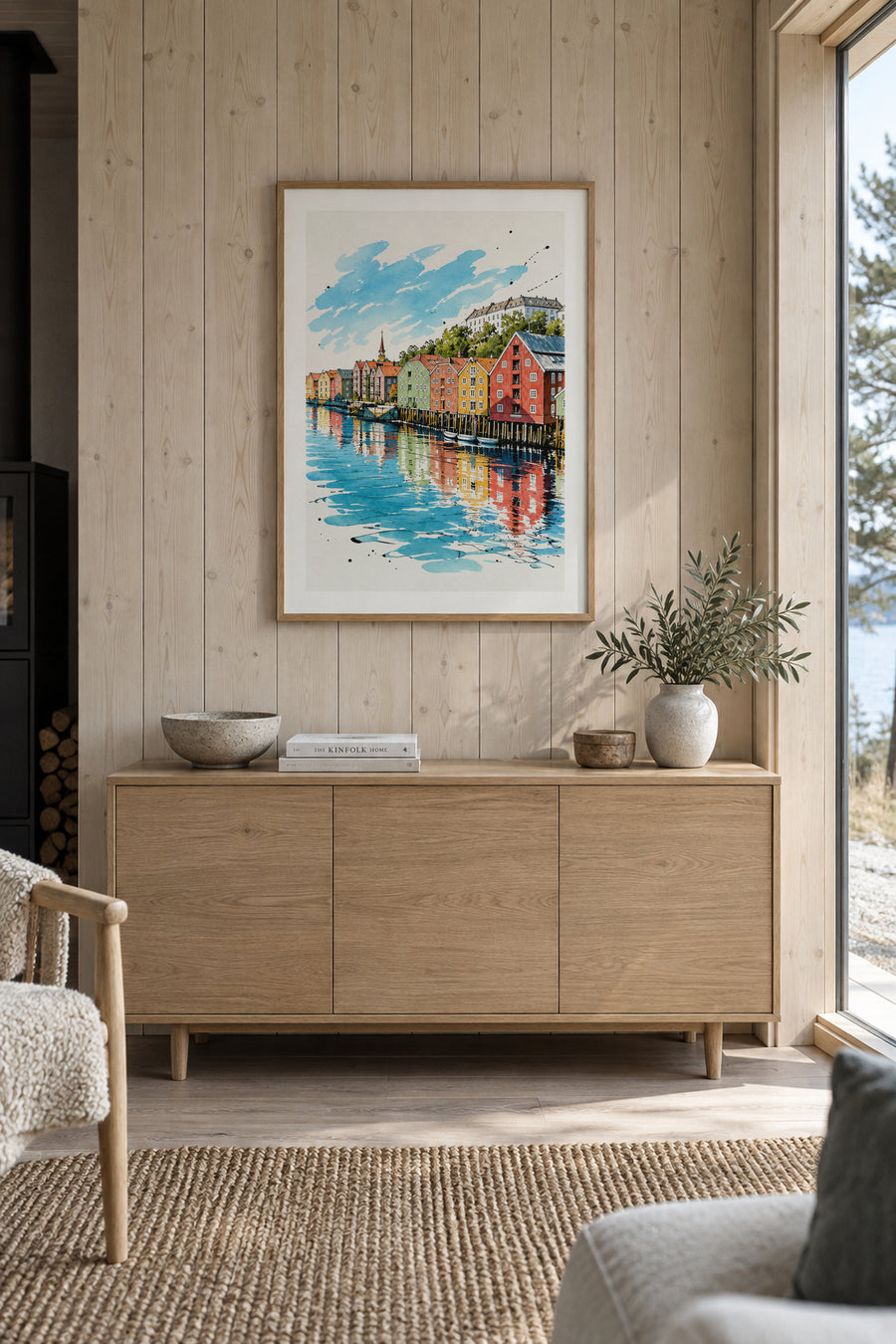 Trondheim – Bryggene ved Nidelva
