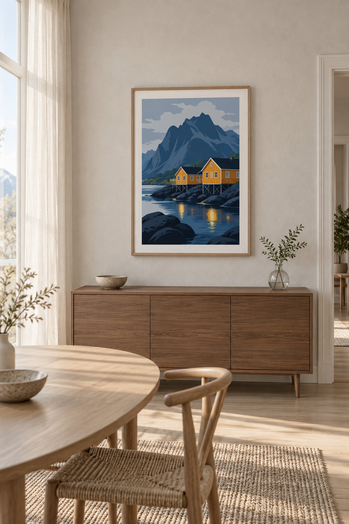 Sakrisøy – Gule rorbuer