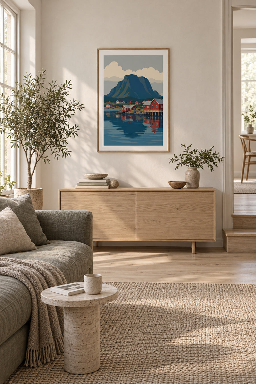 Lovund – Rorbuer og fjell