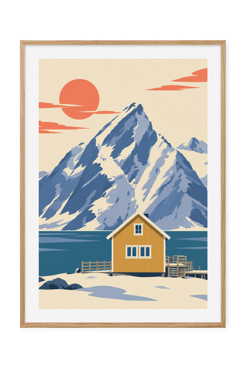 Sakrisøy – Den gule bua – Lofoten-serien