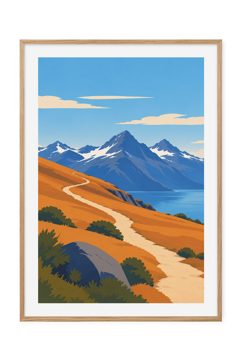 Fjellsti – Gjennom gyllent landskap
