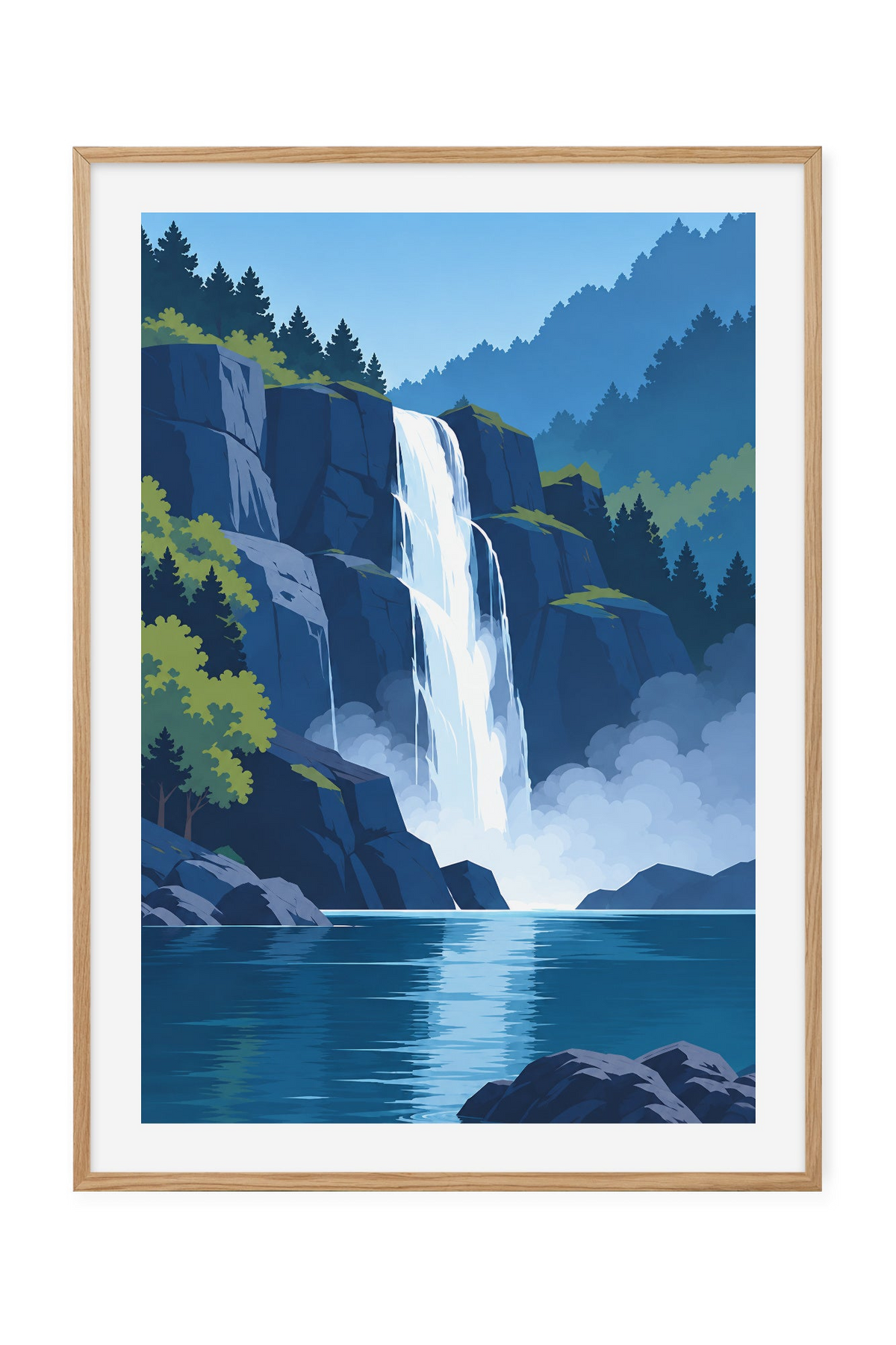 Fossefall – Vannets kraft