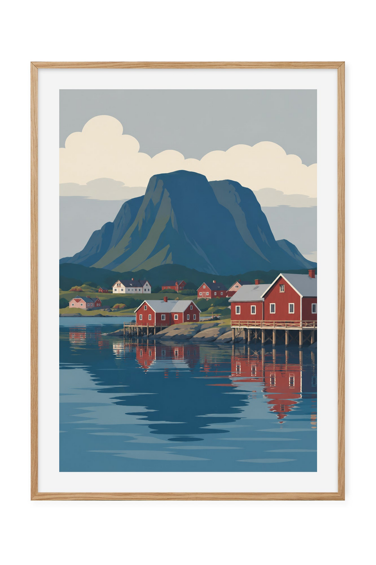 Lovund – Rorbuer og fjell
