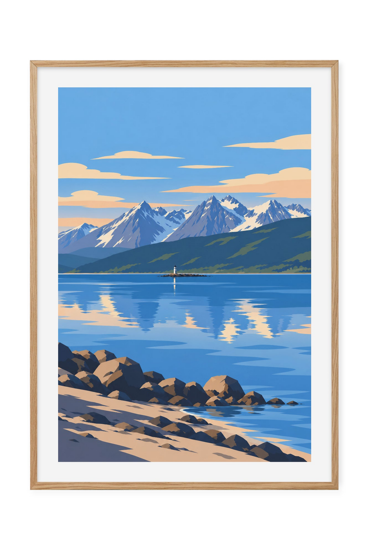 Lyngsalpene – Fyrlykten i fjorden