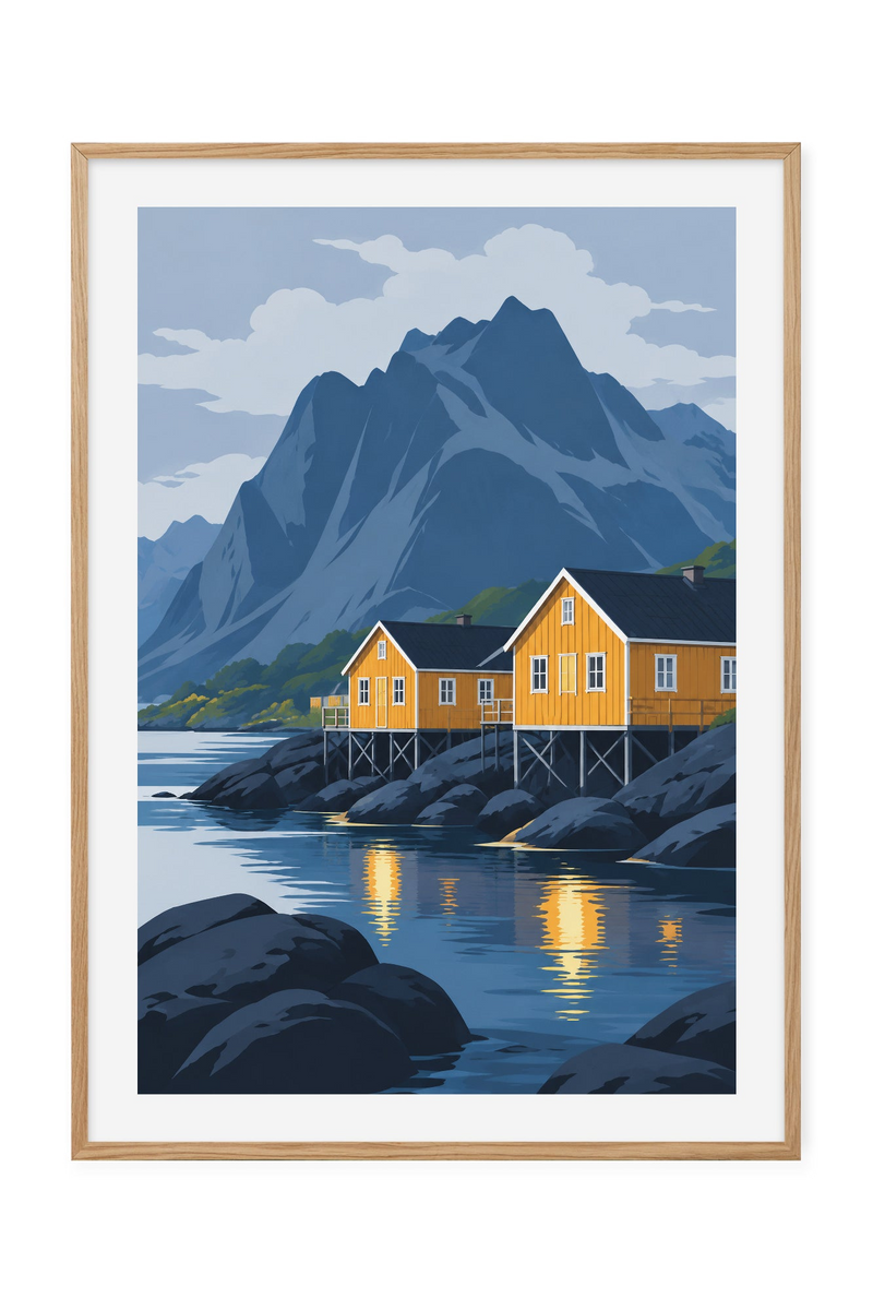 Sakrisøy – Gule rorbuer